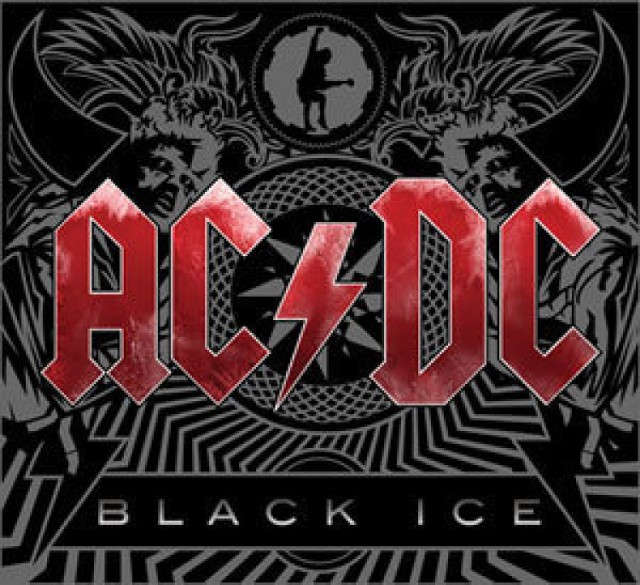 Okładka nowej płyty AC/DC Black Ice