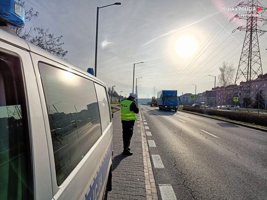 Częstochowscy policjanci kontrolowali kierowców