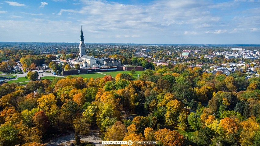 Jesień w Częstochowie. Park wygląda obłędnie 