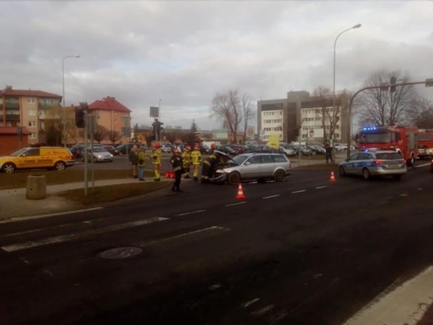 Do wypadku doszło w środę, 20 lutego na skrzyżowaniu ulic...