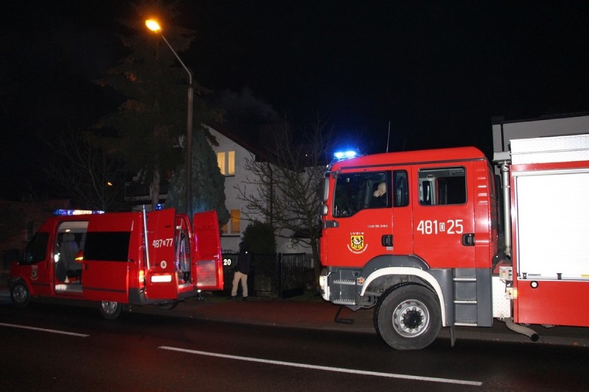 Palił się komin na osiedlu Krzeczyn