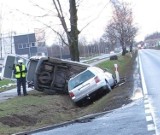 Oświęcim. Wypadek na ul. Fabrycznej. Trzy osoby ranne