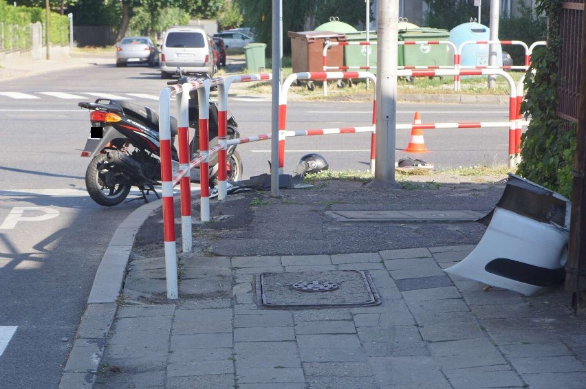 Wypadek na alei Wojska Polskiego w Kaliszu. Potrąciła autem...