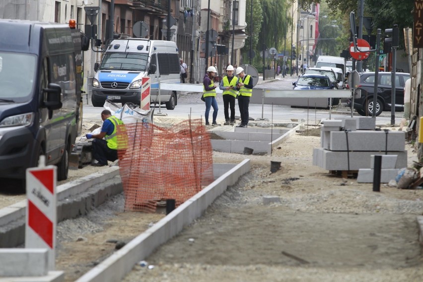 Remont ulicy Jaracza w Łodzi zakończy się 30 listopada
