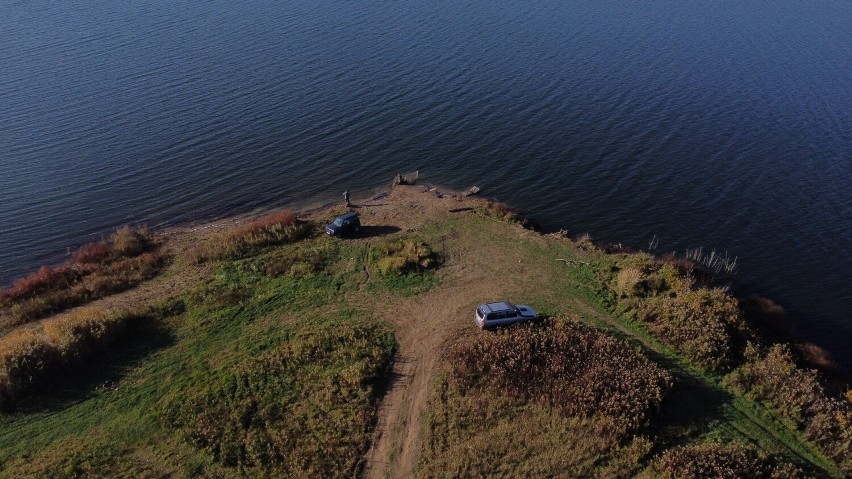Jezioro Mucharskie, zdjęcia z drona