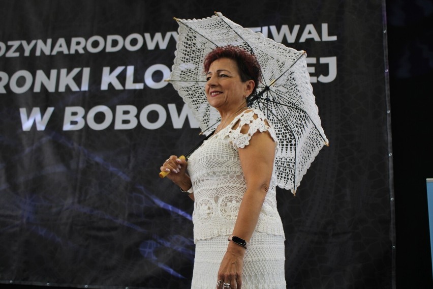Podczas 24. Festiwalu Koronki Klockowej w Bobowej odbył się...