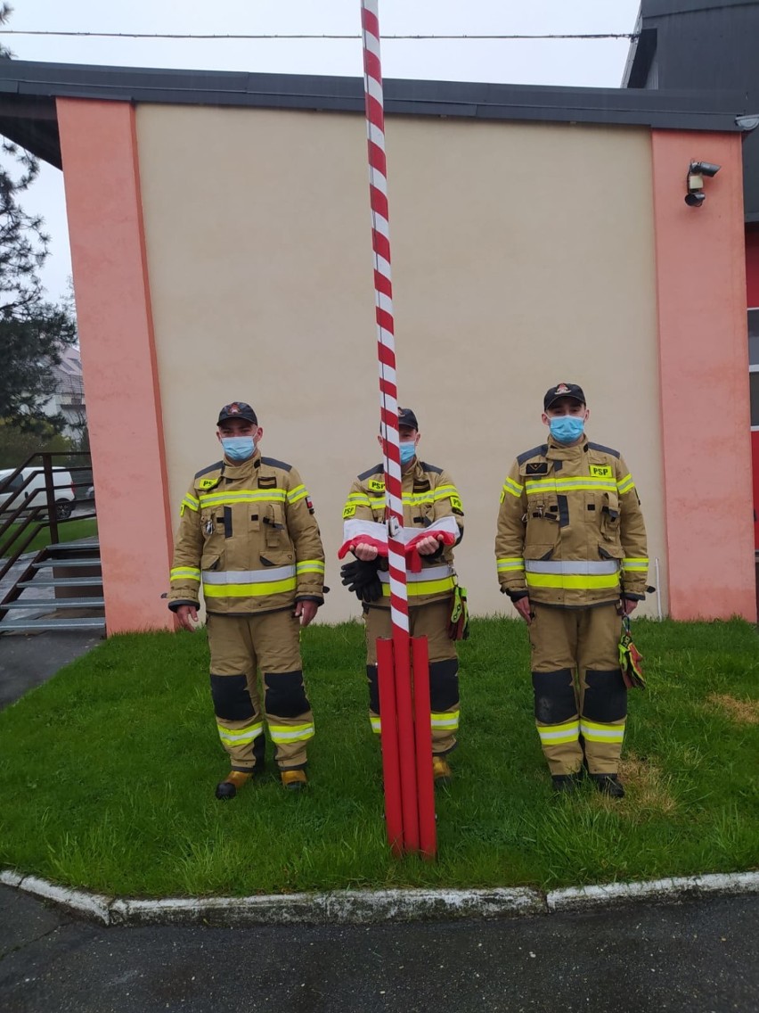 Strażacy z Oleśnicy i Sycowa na uroczystych apelach 