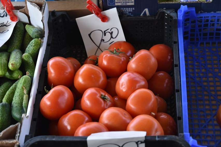 Pomidory znajdziecie w cenie 8,50 zł za kilogram.