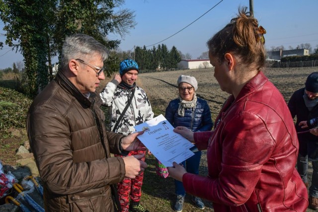 Wręczenie nagród laureatom konkursu odbyło się 17 marca (czwartek) przy gnieździe bociana Maćka przy ul. Toruńskiej.