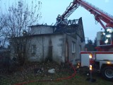 Zalesie - pożar budynku mieszkalnego do akcji pojechały jednostki- JRG Złotów, OSP Święta, Blękwit i Radawnica