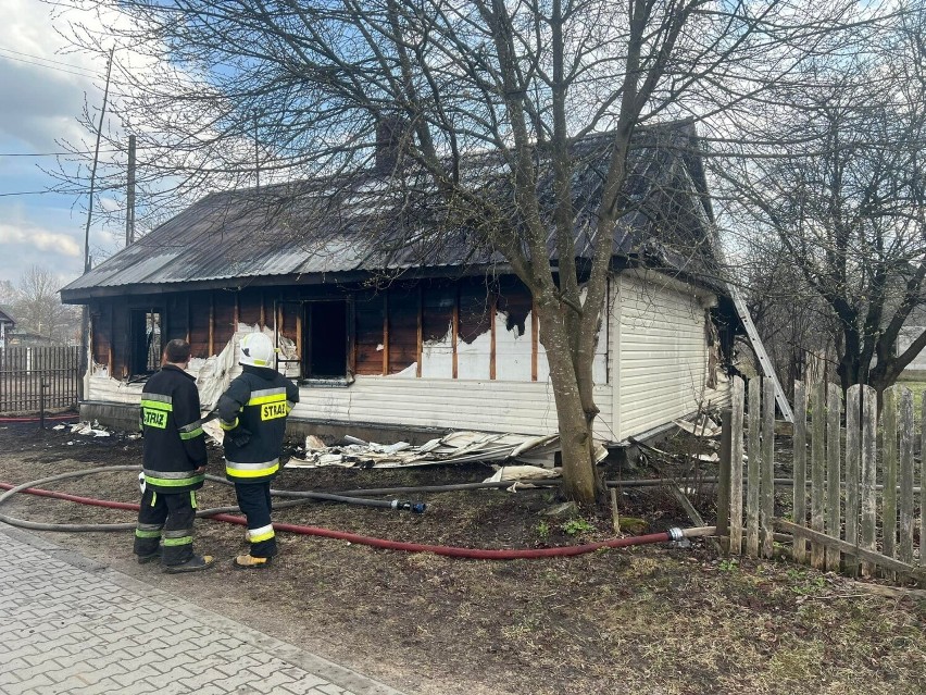 Soce. Tragiczny pożar. W spalonym domu znaleziono zwłoki mężczyzny