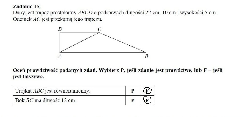 14 listopada 2012 druga część próbnego egzaminu...