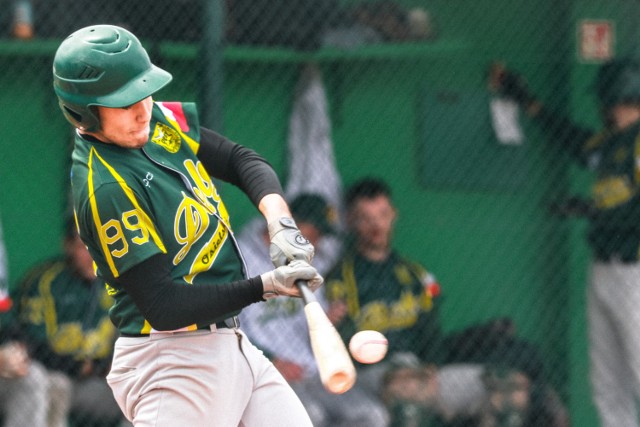 W Osielsku rozegrano dwa mecze ekstraligi baseballu. Dęby najpierw uległy Silesii Rybnik 0:3, a w kolejnym meczu zwyciężyły 7:4.

Więcej o meczach wkrótce.