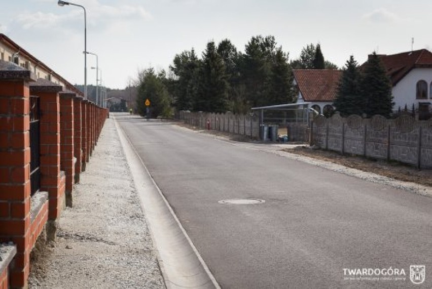 Droga w Goszczu już po remoncie. Wczoraj odbył się oficjalny odbiór!