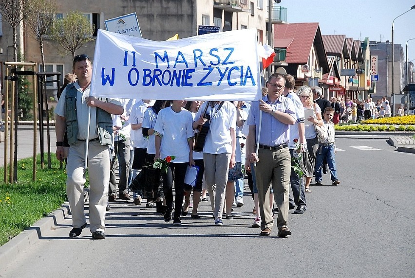 Będzin: II Marsz w Obronie Życia [ZDJĘCIA]