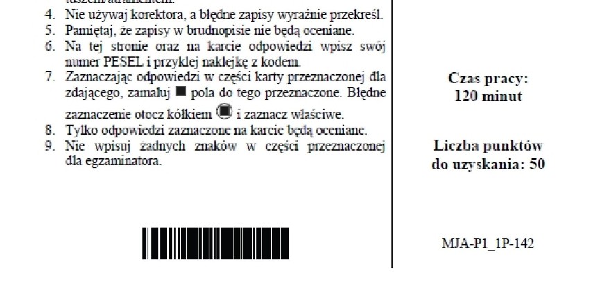 MATURA 2014 JĘZYK ANGIELSKI, POZIOM PODSTAWOWY, ODPOWIEDZI