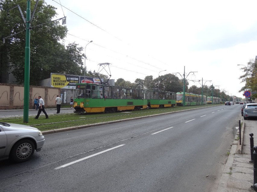 MPK Poznań: Awaria tramwaju na Grunwaldzkiej