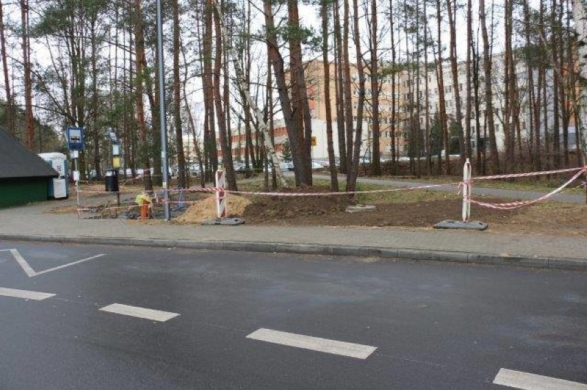 Budowa przystanku autobusowego