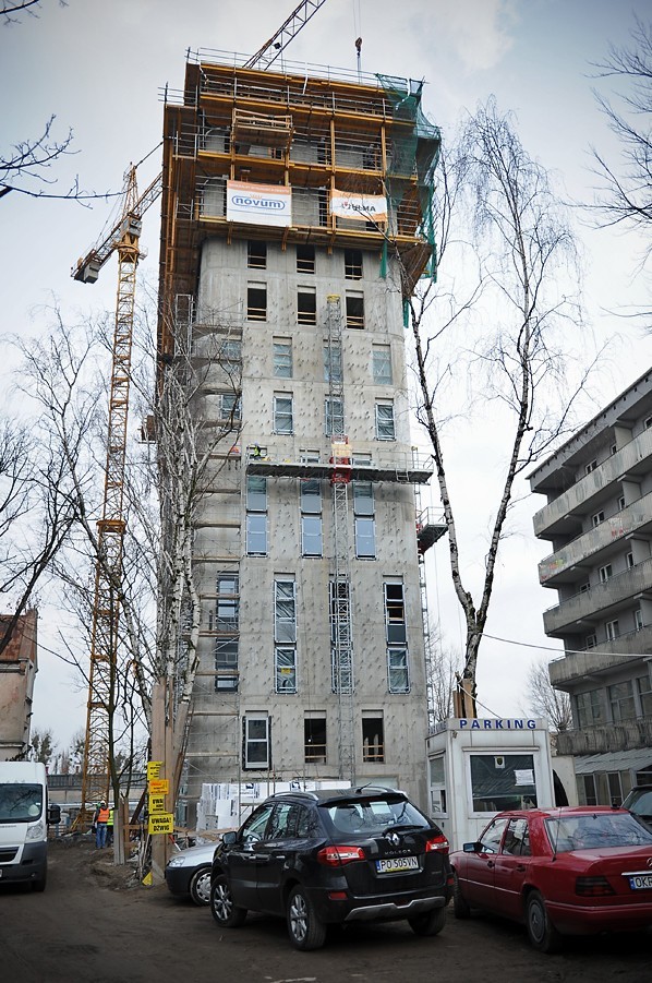 Trwa budowa Nobel Tower w Poznaniu