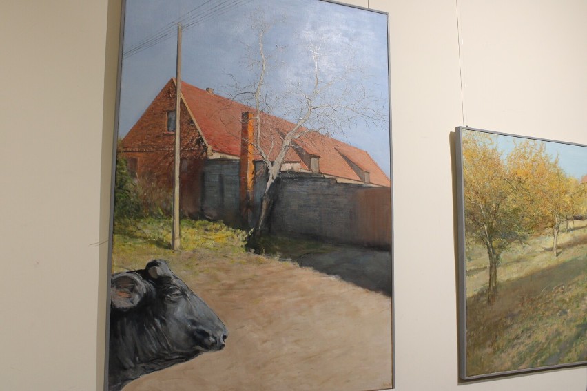 Wystawa malarstwa Huberta Borysa zagościła w Starym Ratuszu