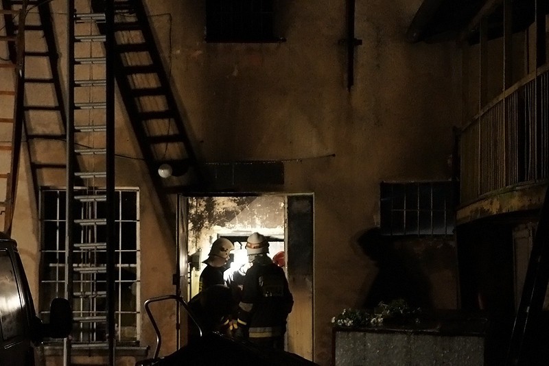 Kalisz: Pożar budynku gospodarczego przy ulicy Górnośląskiej. ZDJĘCIA