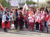 Dzień Flagi w Łobżenicy: marsz przez miasto