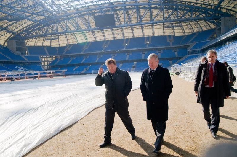 Martin Kallen, szef projektu Euro 2012 wizytował Poznań w...