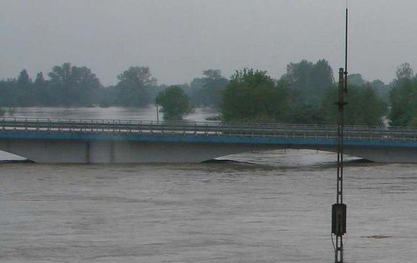 Zagrożony most w Bieruniu w 2010 roku