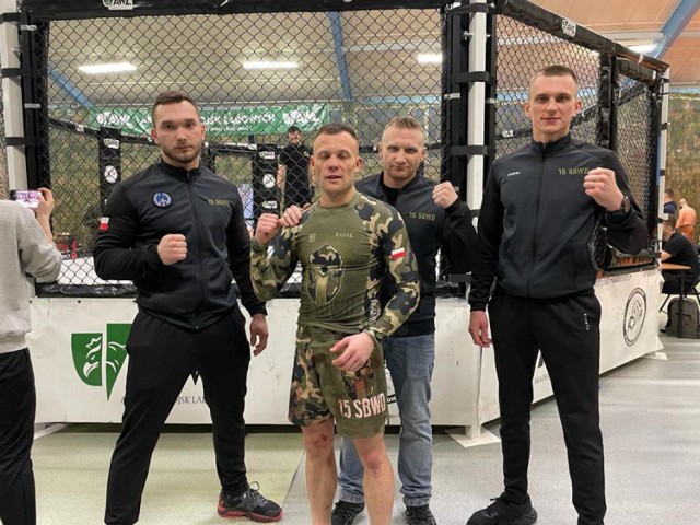 Żołnierz sieradzkiej brygady będzie się bił o mistrzostwo Polski w MMA