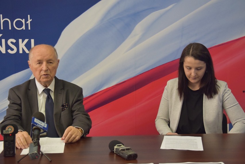 Senator RP Michał Seweryński o emeryturach w Sieradzu