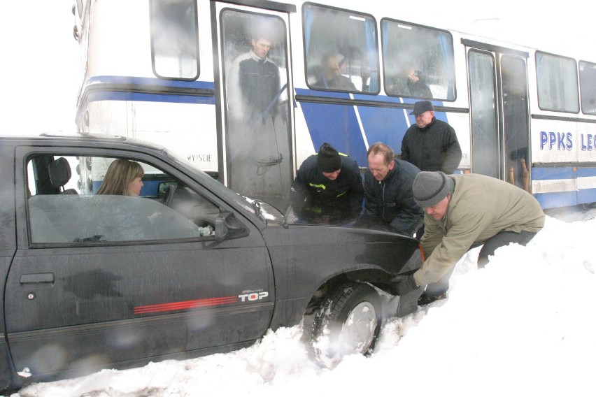 Tak wyglądała zima w Legnicy w latach 2005 i 2006 