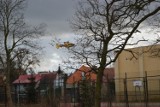 Nowy Dwór Gdański. Śmigłowiec ratunkowy lądował w centrum miasta