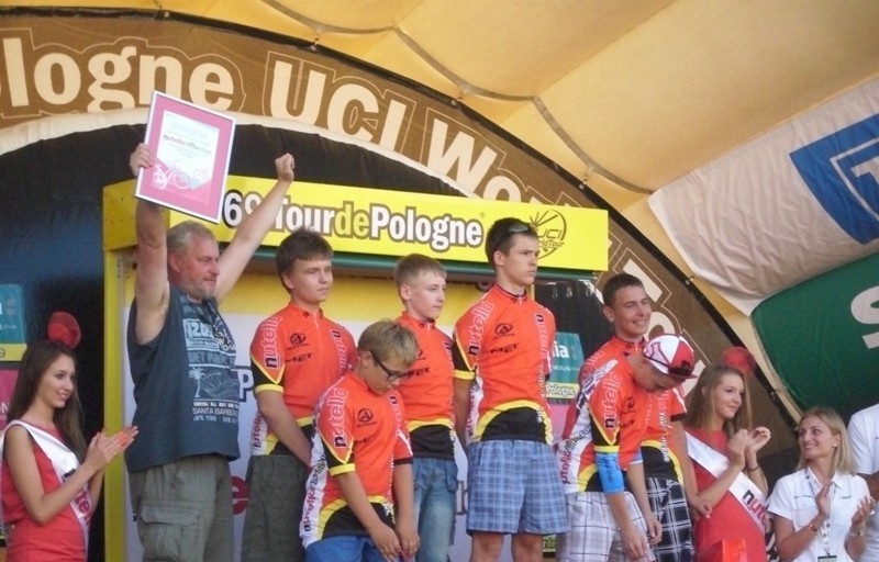 Zawodnicy TTC Turek na Nutella Mini Tour de Pologne