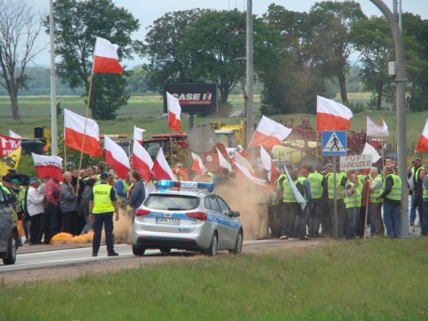 Protest rybaków w Kiezmarku. Więcej zdjęć