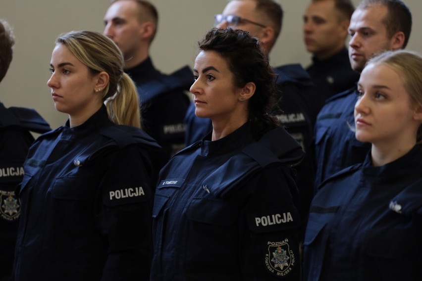 Nowi funkcjonariusze w Wielkopolsce. Dołączą również do grodziskiej policji