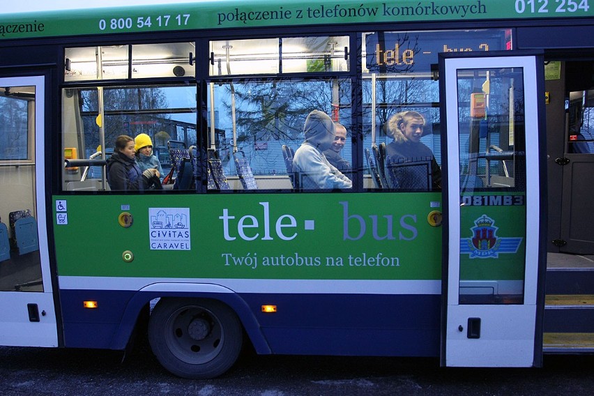 Kraków: tele-busem pojedziesz już od 6. rano