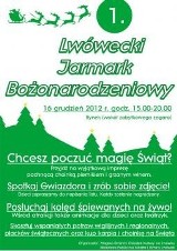 Lwówek Śląski. jarmark bożonarodzeniowy w rynku