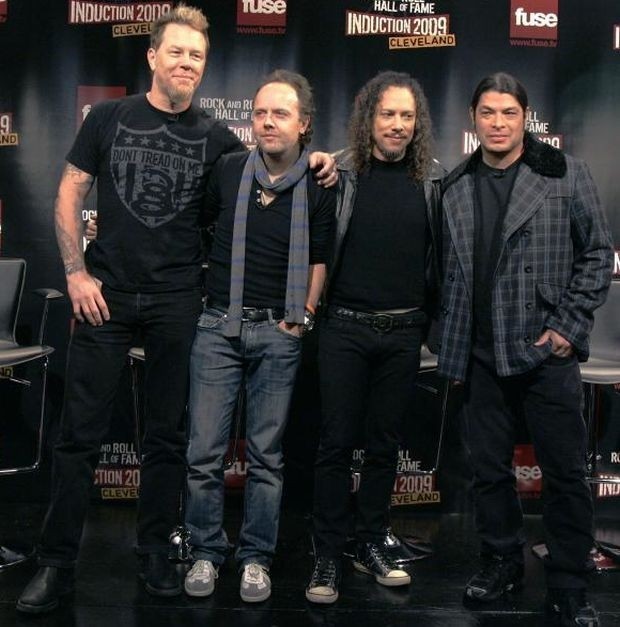 Metallica: James Hetfield, Lars Ulrich, Kirk Hammet, Robert...