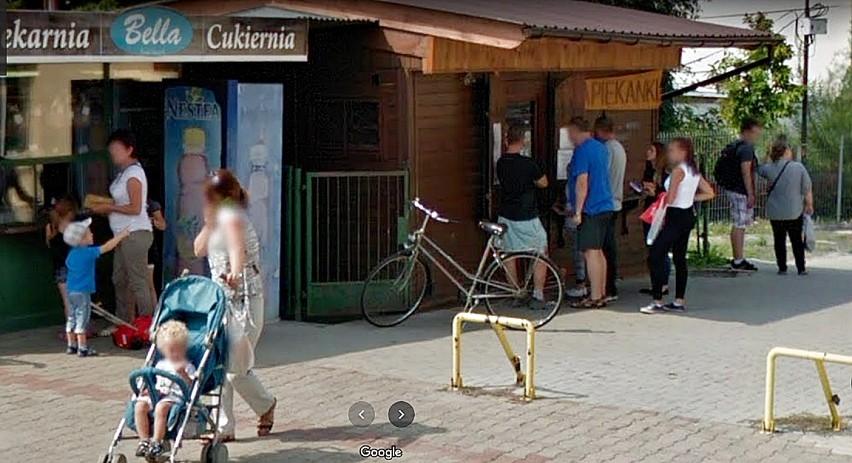 Kamery Google Street View jeździły po Kraśniku w 2013 i 2017...