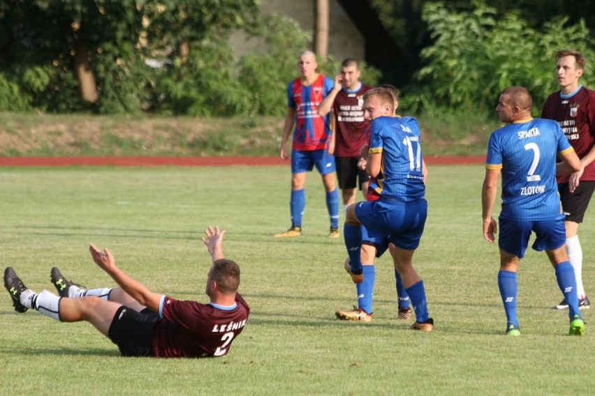 Sparta Złotów pokonała 2:1 Leśnika Margonin na własnym boisku [ZDJĘCIA]