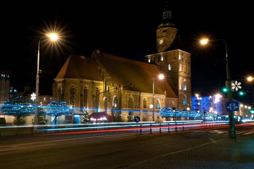 Gorzów nocą w obiektywie Łukasza Kulczyńskiego