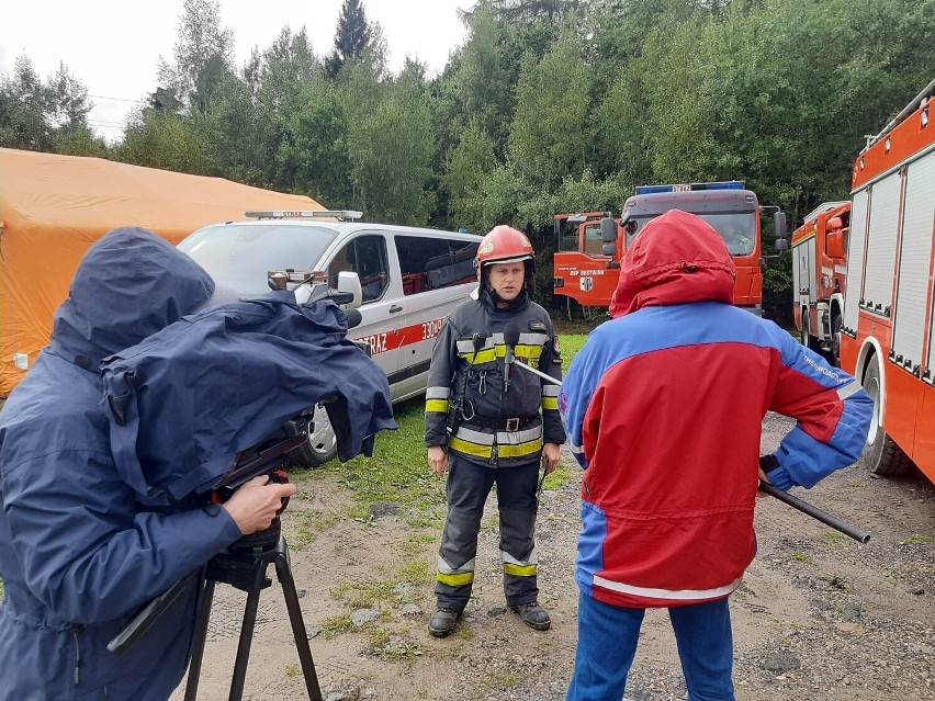 Ćwiczenia Kompanii Gaśniczej OSP nr 2 Śląskiej Brygady...