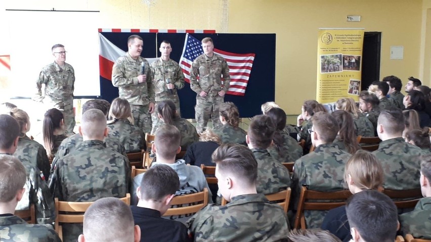 Amerykańscy żołnierze gościli w Radomiu. Zobacz zdjęcia
