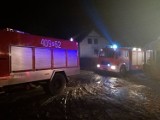 OSP w Margoninie. Strażacy gasili pożar kotłowni