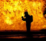 Pożar w zakładzie materiałów wybuchowych Nitroerg w Bieruniu