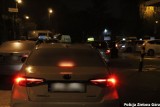 Wielka nocna akcja drogówki w Zielonej Górze. Policjanci skontrowali 95 przewoźników jeżdżących "na apkę"