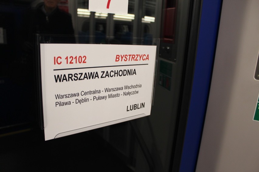 Pociąg Dart już kursuje na trasie Lublin - Warszawa (ZDJĘCIA, WIDEO)