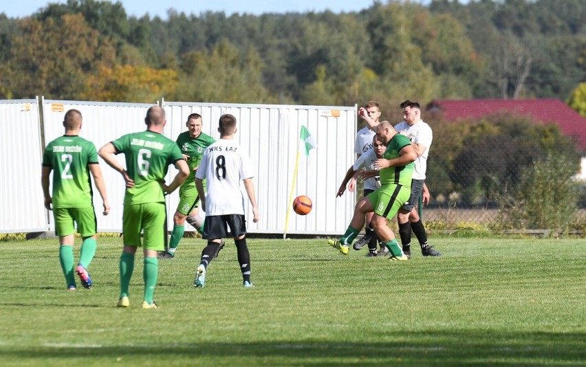 Żarska B-klasa. WKS Łaz wygrał z Zielonymi Drożków