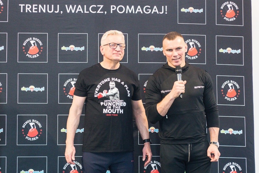 W czwartek, 11 maja, dzień przed Galą Biznes Boxing Polska...