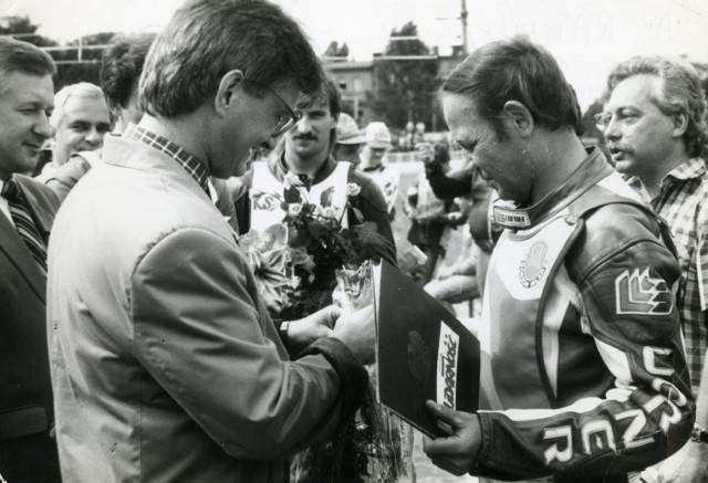 Jerzy Rembas, legenda Stali Gorzów, zakończył karierę żużlowca w 1989 roku.